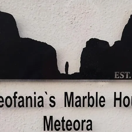Theofania's Marble House Meteora Apartment *